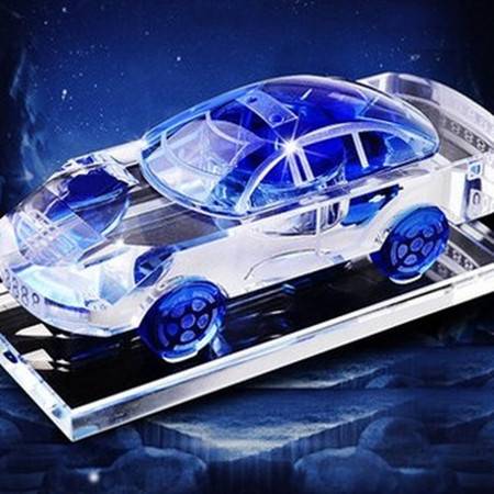 欧班尼 汽车香水车用车载香水座式水晶车模车内饰品摆件汽车上用品
